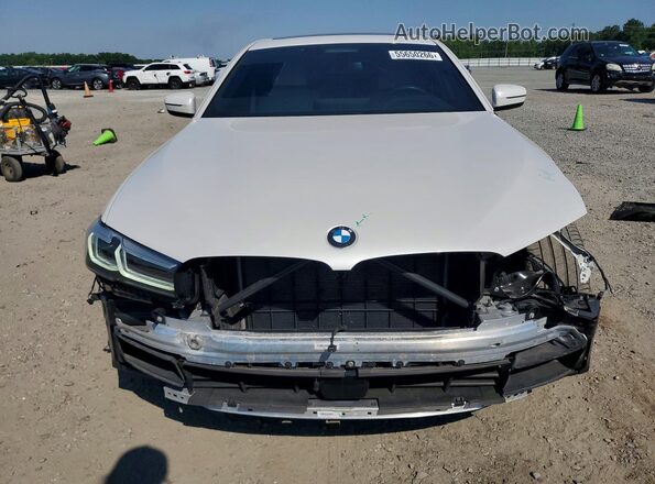 WBA53BJ05PWY06427 2023 BMW 5 SERIES White Դիմացի տեսք