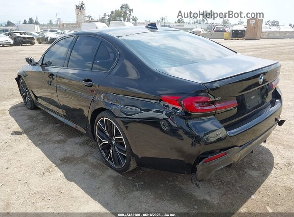 WBA53BJ06PWY13676 2023 BMW 5 SERIES Black უკანა მარცხენა