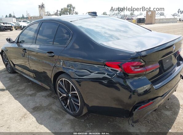 WBA53BJ06PWY13676 2023 BMW 5 SERIES Black წინა ხედი