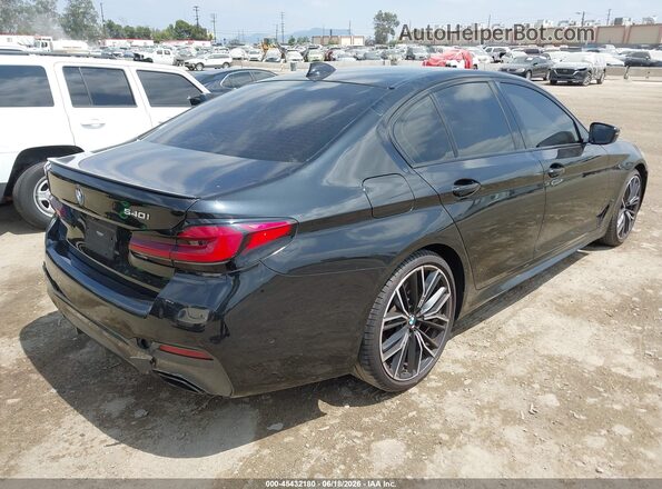 WBA53BJ06PWY13676 2023 BMW 5 SERIES Black უკანა მარჯვენა