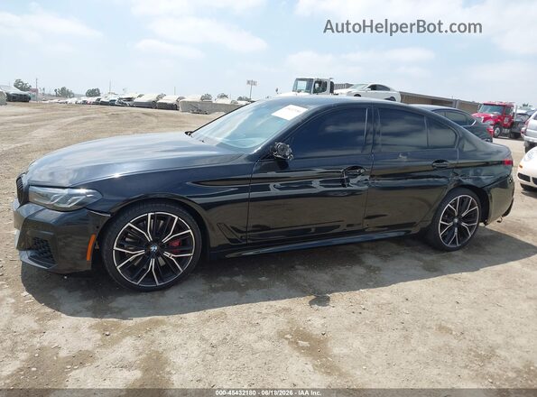 WBA53BJ06PWY13676 2023 BMW 5 SERIES Black სალონის 360-გრადუსიანი ხედი