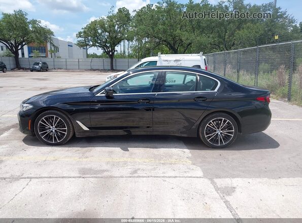 WBA53BJ09PCM87244 2023 BMW 5 SERIES Black Панорамний вид салону 360°