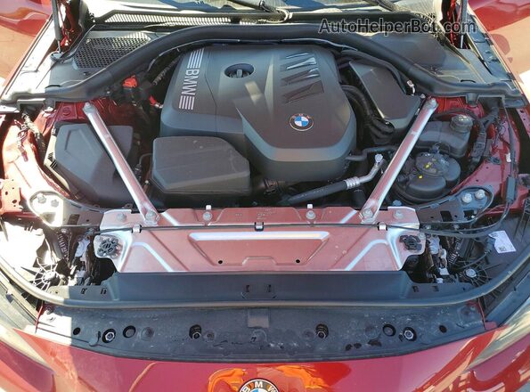 WBA53DB01TCW85319 2026 BMW 4 SERIES Red უკანა სალონის ხედი