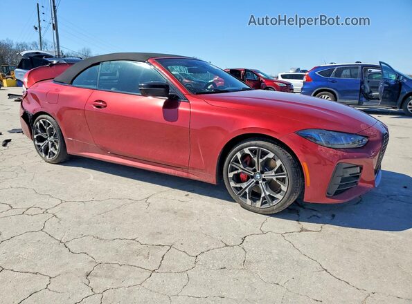 WBA53DB01TCW85319 2026 BMW 4 SERIES Red წინა მარჯვენა