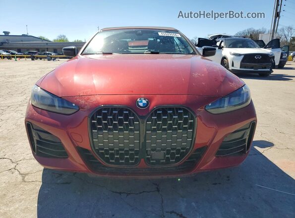 WBA53DB01TCW85319 2026 BMW 4 SERIES Red წინა ხედი