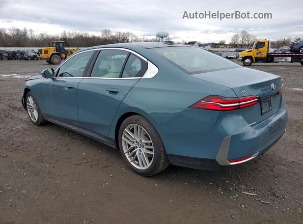 WBA53FJ00SCT65758 2025 BMW 5 SERIES Teal Tył lewy