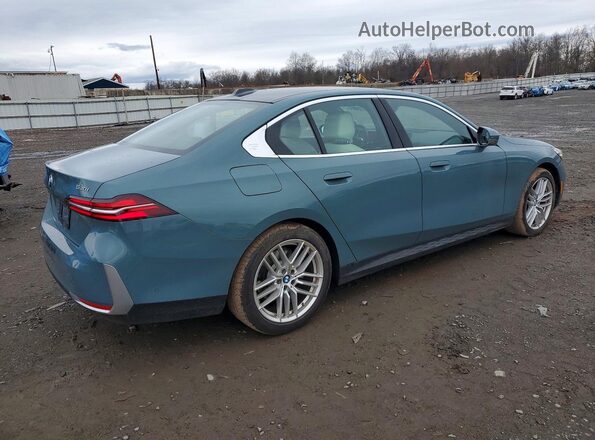 WBA53FJ00SCT65758 2025 BMW 5 SERIES Teal Tył prawy