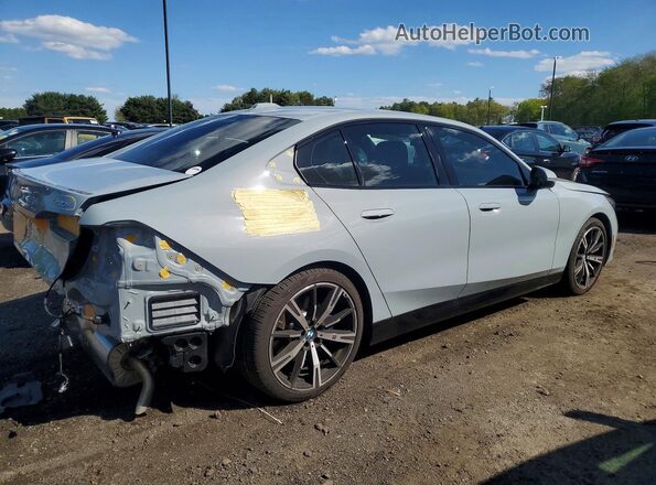 WBA53FJ03SCU28481 2025 BMW 5 SERIES Gray Rear right