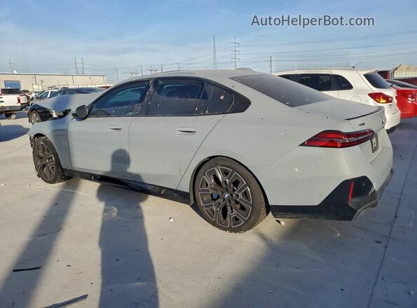 WBA53FJ04TCV68931 2026 BMW 5 SERIES Gray Հետևի ձախ