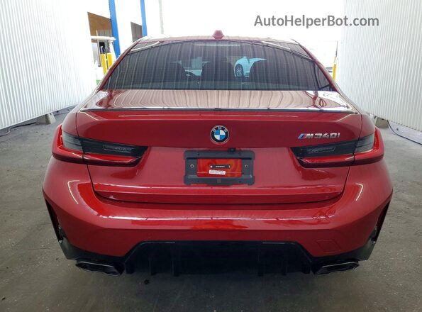 WBA53FT0XTFW64137 2026 BMW M3 Красный Вид сзади