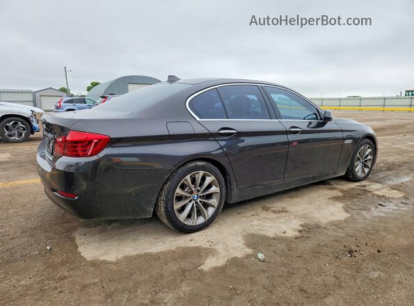 WBA5A5C51GD528962 2016 BMW 5 SERIES Black Tył prawy