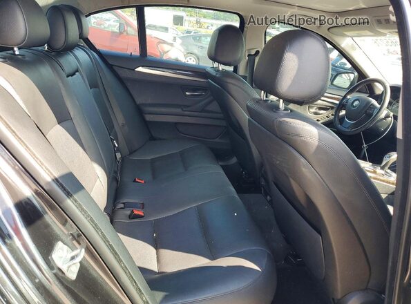 WBA5A5C52GD529005 2016 BMW 5 SERIES Black Vista de los asientos traseros