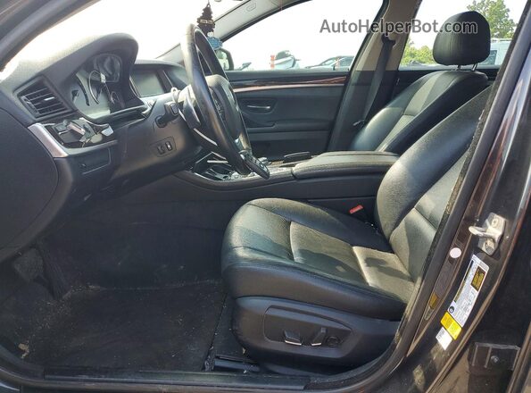 WBA5A5C52GD529005 2016 BMW 5 SERIES Black Vista interior delantera
