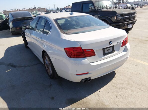 WBA5A5C53GG349417 2016 BMW 5 SERIES White Trasero izquierdo