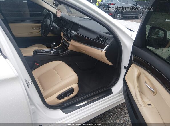WBA5A5C54GG348079 2016 BMW 5 SERIES White წინა სალონის ხედი