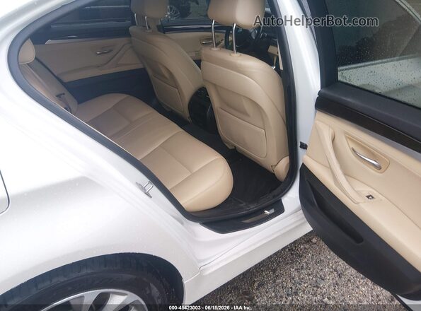 WBA5A5C54GG348079 2016 BMW 5 SERIES White VIN კოდის სტიკერის ხედი