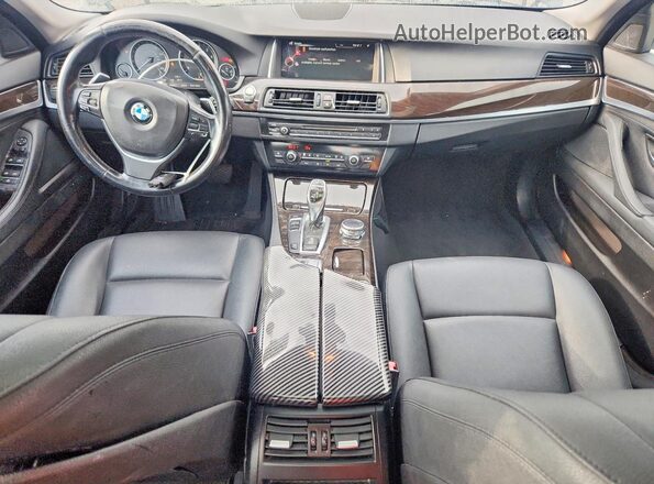 WBA5A5C55GD526437 2016 BMW 5 SERIES Black Widok deski rozdzielczej