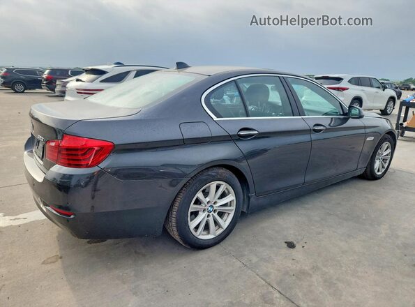 WBA5A5C55GD526437 2016 BMW 5 SERIES Black Tył prawy
