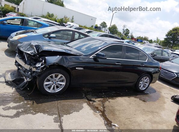 WBA5A5C55GG352965 2016 BMW 5 SERIES Black უკანა სალონის ხედი