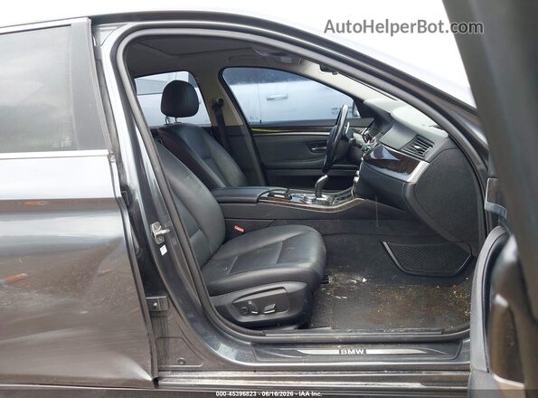 WBA5A5C55GG354246 2016 BMW 5 SERIES Gray Вид салону спереду