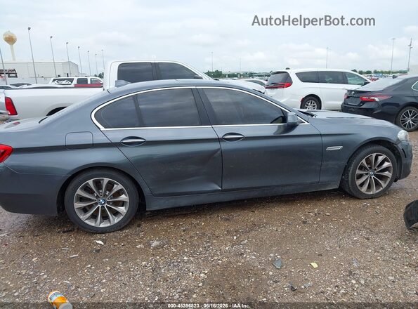WBA5A5C55GG354246 2016 BMW 5 SERIES Gray Вид задньої частини салону