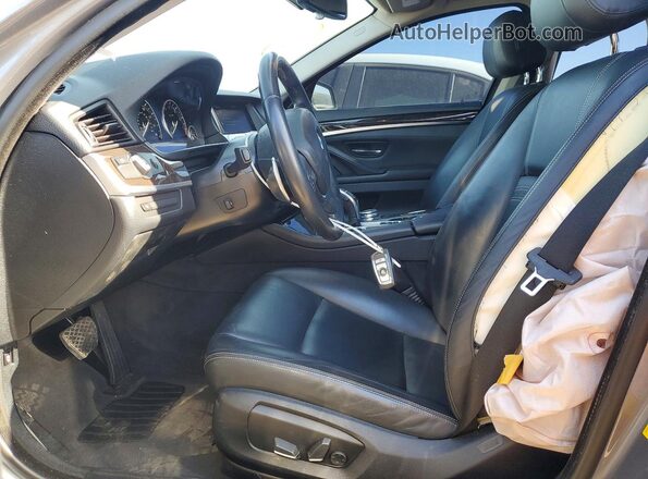 WBA5A5C56GG352439 2016 BMW 5 SERIES Gray Vista interior delantera