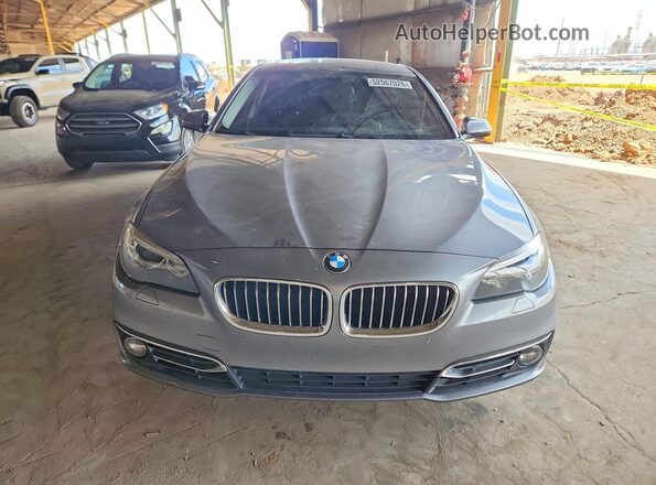 WBA5A5C56GG352439 2016 BMW 5 SERIES Gray Vista frontal