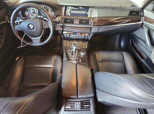 WBA5A5C56GG352439 2016 BMW 5 SERIES Gray Vista del salpicadero