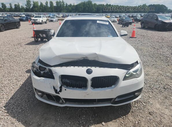 WBA5A5C57GG351753 2016 BMW 5 SERIES White Դիմացի տեսք