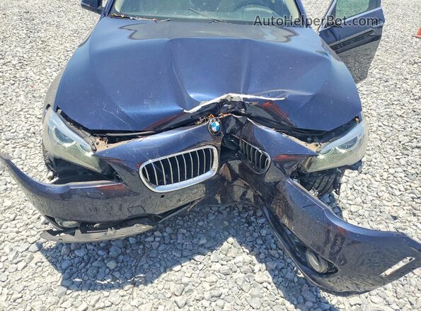 WBA5A5C58GG349168 2016 BMW 5 SERIES Blue Vista interior trasera