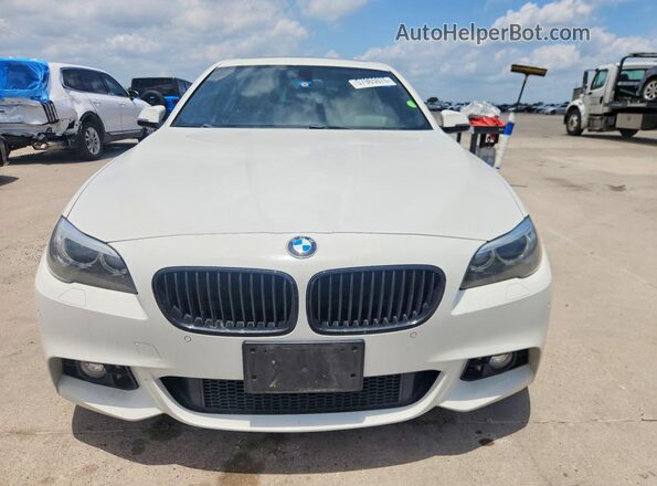 WBA5A5C5XGD529379 2016 BMW 5 SERIES White Front view