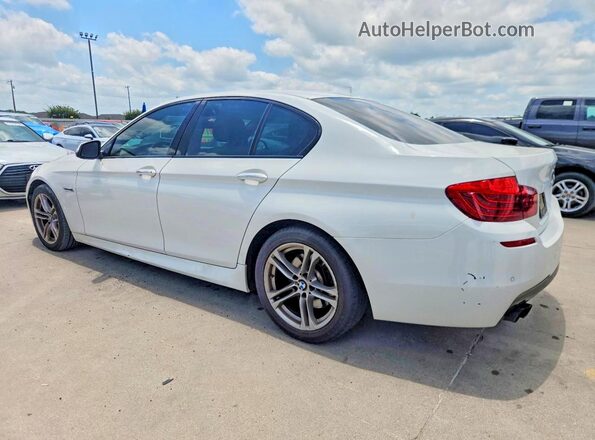 WBA5A5C5XGD529379 2016 BMW 5 SERIES White Rear left