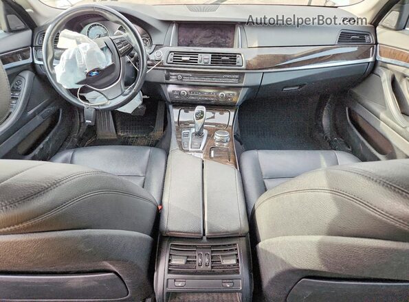 WBA5A7C50GG150918 2016 BMW 5 SERIES White Dashboard view