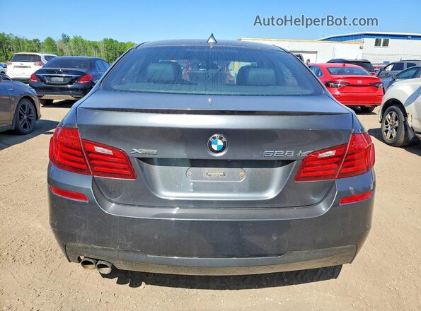 WBA5A7C50GG642512 2016 BMW 5 SERIES Charcoal Հետևի տեսք