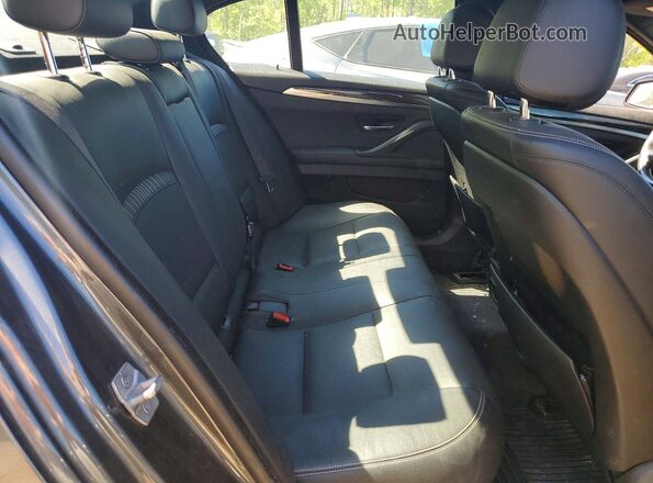 WBA5A7C50GG642512 2016 BMW 5 SERIES Charcoal Հետևի նստատեղերի տեսք
