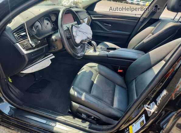WBA5A7C51GG147686 2016 BMW 5 SERIES Black Vista interior delantera