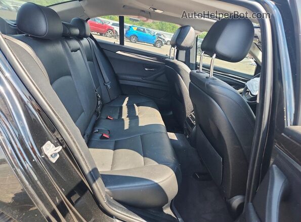 WBA5A7C51GG147686 2016 BMW 5 SERIES Black Vista de los asientos traseros