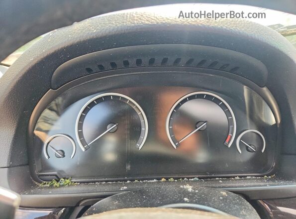 WBA5A7C51GG147686 2016 BMW 5 SERIES Black Vista del cuadro de instrumentos
