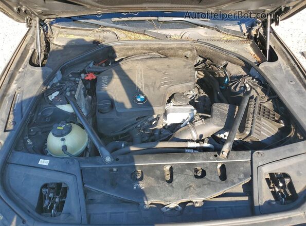 WBA5A7C51GG148868 2016 BMW 5 SERIES Black Вид задньої частини салону