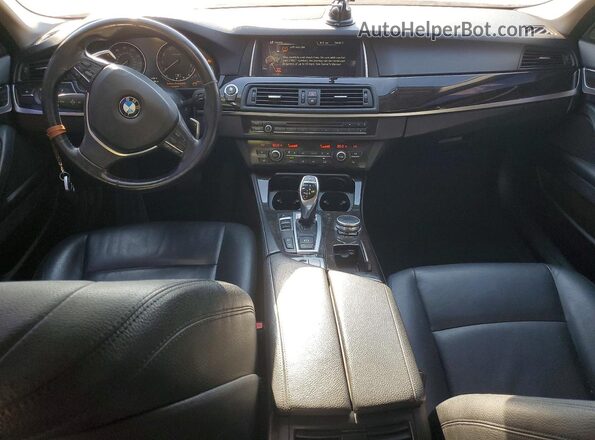 WBA5A7C51GG148868 2016 BMW 5 SERIES Black Вид панелі приладів