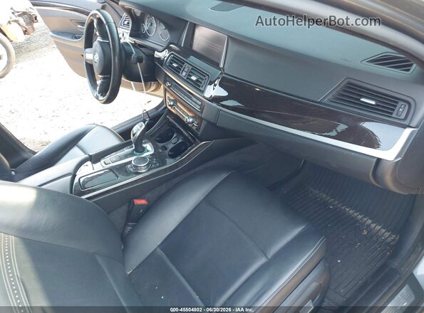 WBA5A7C52GG152461 2016 BMW 5 SERIES Gray წინა სალონის ხედი