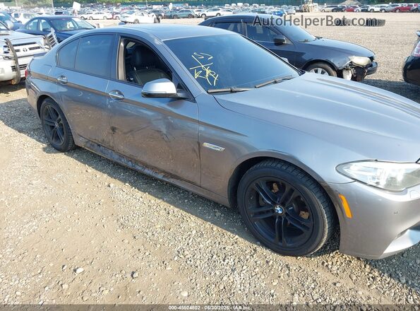 WBA5A7C52GG152461 2016 BMW 5 SERIES Gray წინა ხედი
