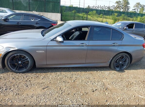 WBA5A7C52GG152461 2016 BMW 5 SERIES Gray სალონის 360-გრადუსიანი ხედი