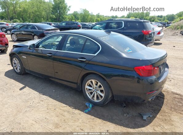 WBA5A7C53GG146250 2016 BMW 5 SERIES Black Tył lewy