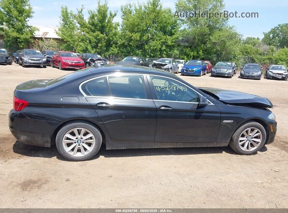 WBA5A7C53GG146250 2016 BMW 5 SERIES Black Widok wnętrza z tyłu