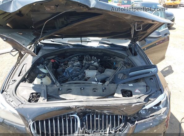WBA5A7C53GG146250 2016 BMW 5 SERIES Black Widok z tyłu