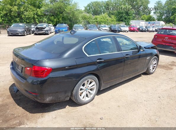 WBA5A7C53GG146250 2016 BMW 5 SERIES Black Tył prawy