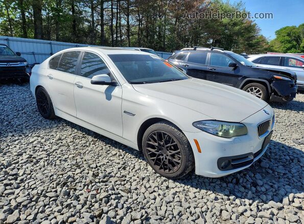 WBA5A7C57GG145277 2016 BMW 5 SERIES White Առջևի աջ
