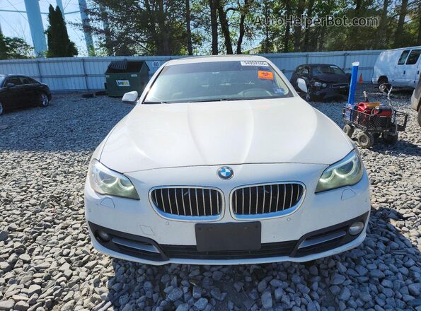 WBA5A7C57GG145277 2016 BMW 5 SERIES White Դիմացի տեսք