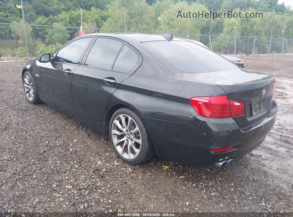 WBA5A7C58GG146003 2016 BMW 5 SERIES Black Rear left